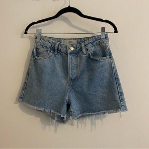 Topshop Ashley Denim Shorts